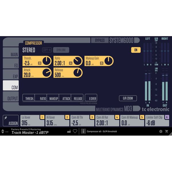 TC Electronic MD3 Native Multiband Dynamics