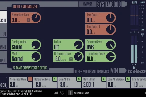TC Electronic MD4 HD Native Dynamics